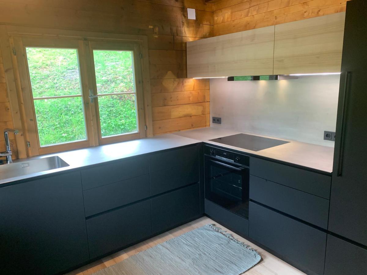 Ferienwohnungen Im Blockhaus Metzler Schwarzenberg im Bregenzerwald Buitenkant foto