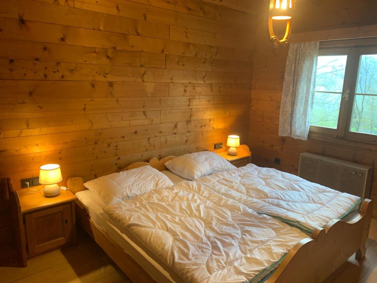 Ferienwohnungen Im Blockhaus Metzler Schwarzenberg im Bregenzerwald Buitenkant foto