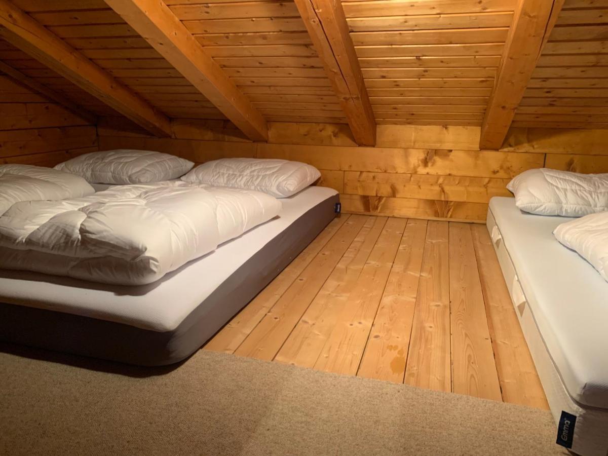 Ferienwohnungen Im Blockhaus Metzler Schwarzenberg im Bregenzerwald Buitenkant foto